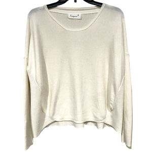 Vintageous Revolve Cream Cashmere / Viscose Blend Women's Sweater sz Small